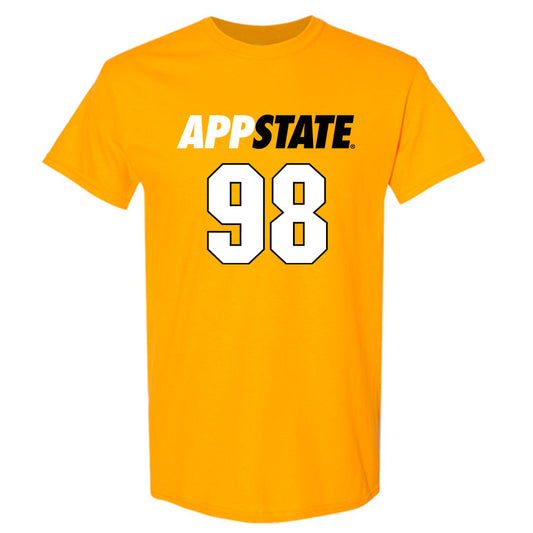 App State - NCAA Football : Kelvin Crawford - Replica Shersey T-Shirt-0
