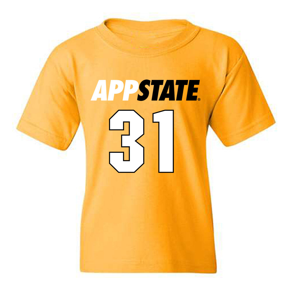 App State - NCAA Football : Max Guest - Replica Shersey Youth T-Shirt-0