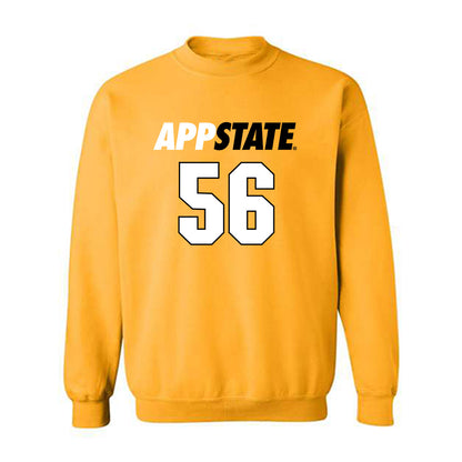 App State - NCAA Football : Jayden Thomas - Replica Shersey Crewneck Sweatshirt-0