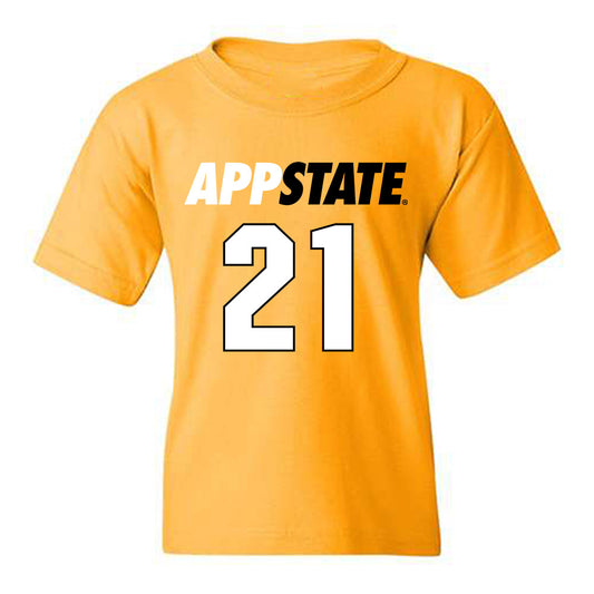 App State - NCAA Women's Soccer : ella hoover - Replica Shersey Youth T-Shirt-0
