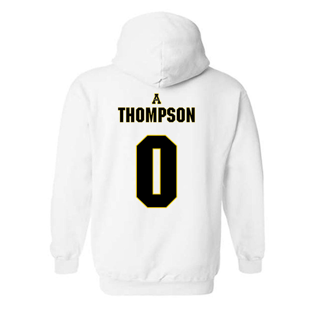 App State - NCAA Women's Volleyball : Charlotte Thompson - Replica Shersey Hooded Sweatshirt-1