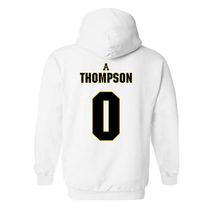 App State - NCAA Women's Volleyball : Charlotte Thompson - Replica Shersey Hooded Sweatshirt-1