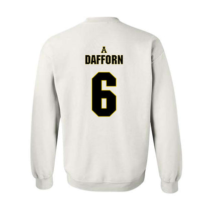 App State - NCAA Women's Volleyball : Bella dafforn - Replica Shersey Crewneck Sweatshirt-1