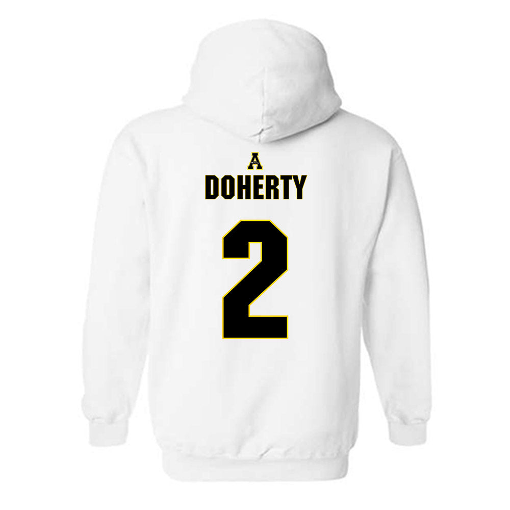 App State - NCAA Women's Volleyball : Brooke Doherty - Replica Shersey Hooded Sweatshirt-1
