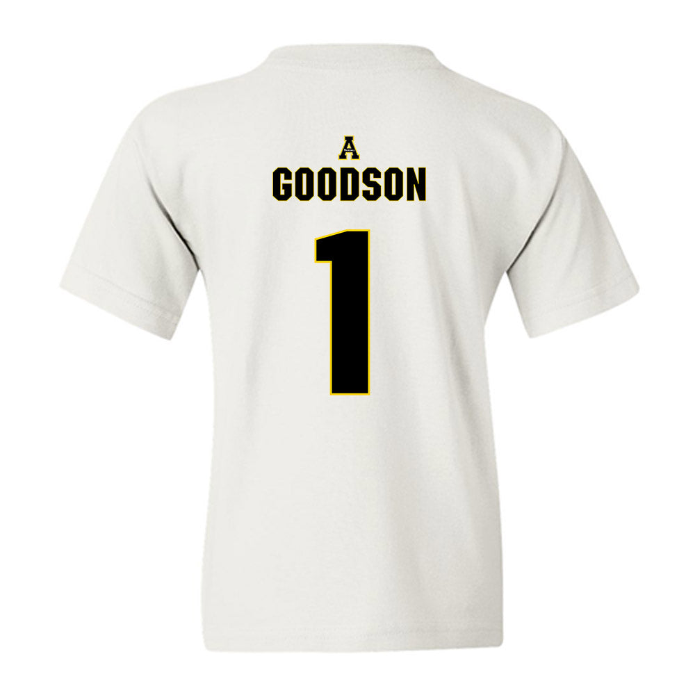 App State - NCAA Women's Volleyball : Eva Goodson - Replica Shersey Youth T-Shirt-1