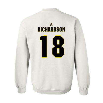 App State - NCAA Women's Volleyball : Raegan Richardson - Replica Shersey Crewneck Sweatshirt-1