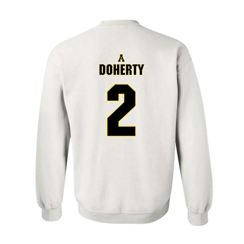 App State - NCAA Women's Volleyball : Brooke Doherty - Replica Shersey Crewneck Sweatshirt-1