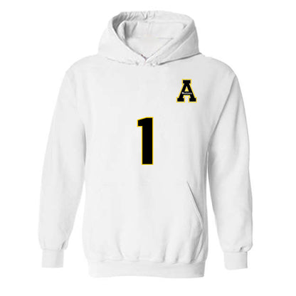 App State - NCAA Women's Volleyball : Eva Goodson - Replica Shersey Hooded Sweatshirt-0