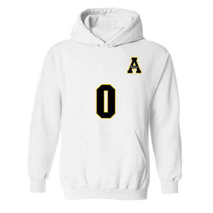 App State - NCAA Women's Volleyball : Charlotte Thompson - Replica Shersey Hooded Sweatshirt-0