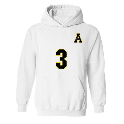 App State - NCAA Women's Volleyball : Lexi Shondell - Replica Shersey Hooded Sweatshirt-0