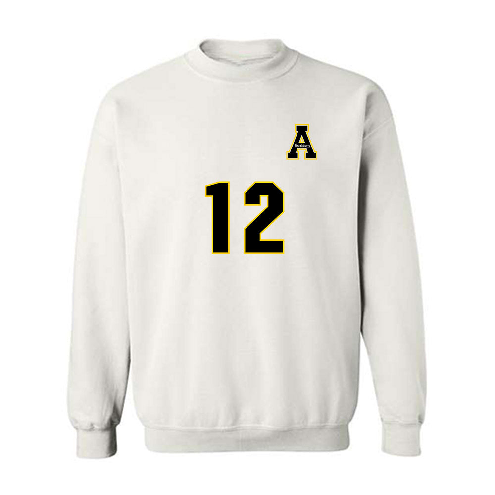 App State - NCAA Women's Volleyball : Brooke Doherty - Replica Shersey Crewneck Sweatshirt-0