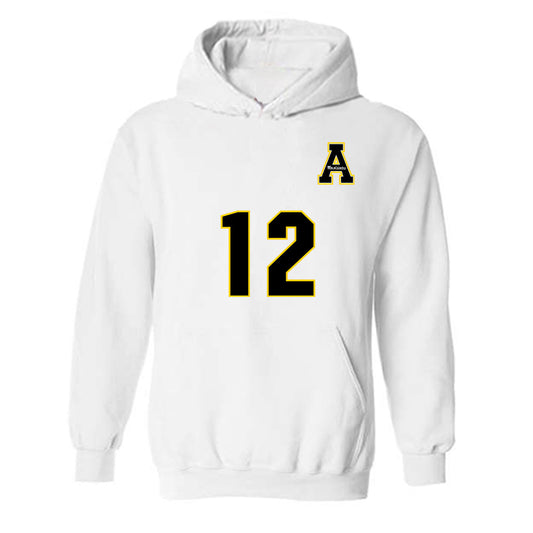 App State - NCAA Women's Volleyball : Brooke Doherty - Replica Shersey Hooded Sweatshirt-0