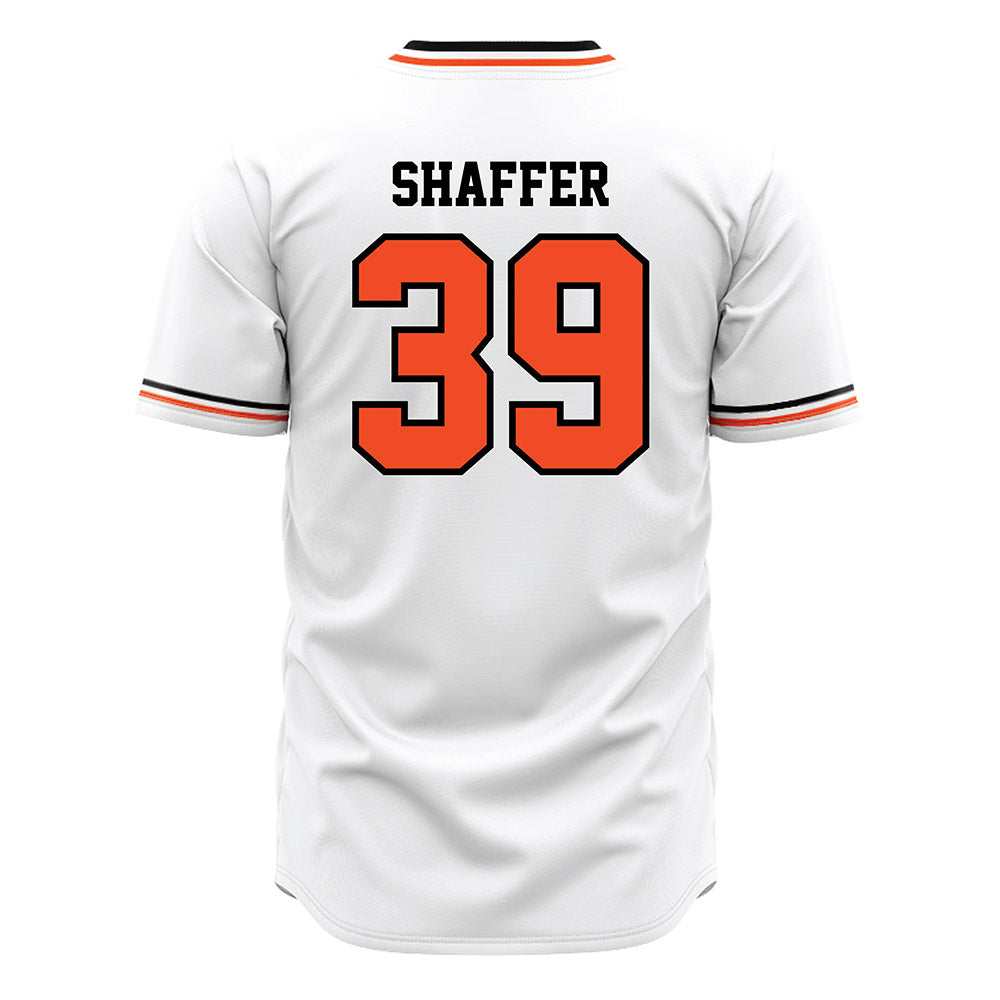 Campbell - NCAA Baseball : Braxton Shaffer - White Jersey-1
