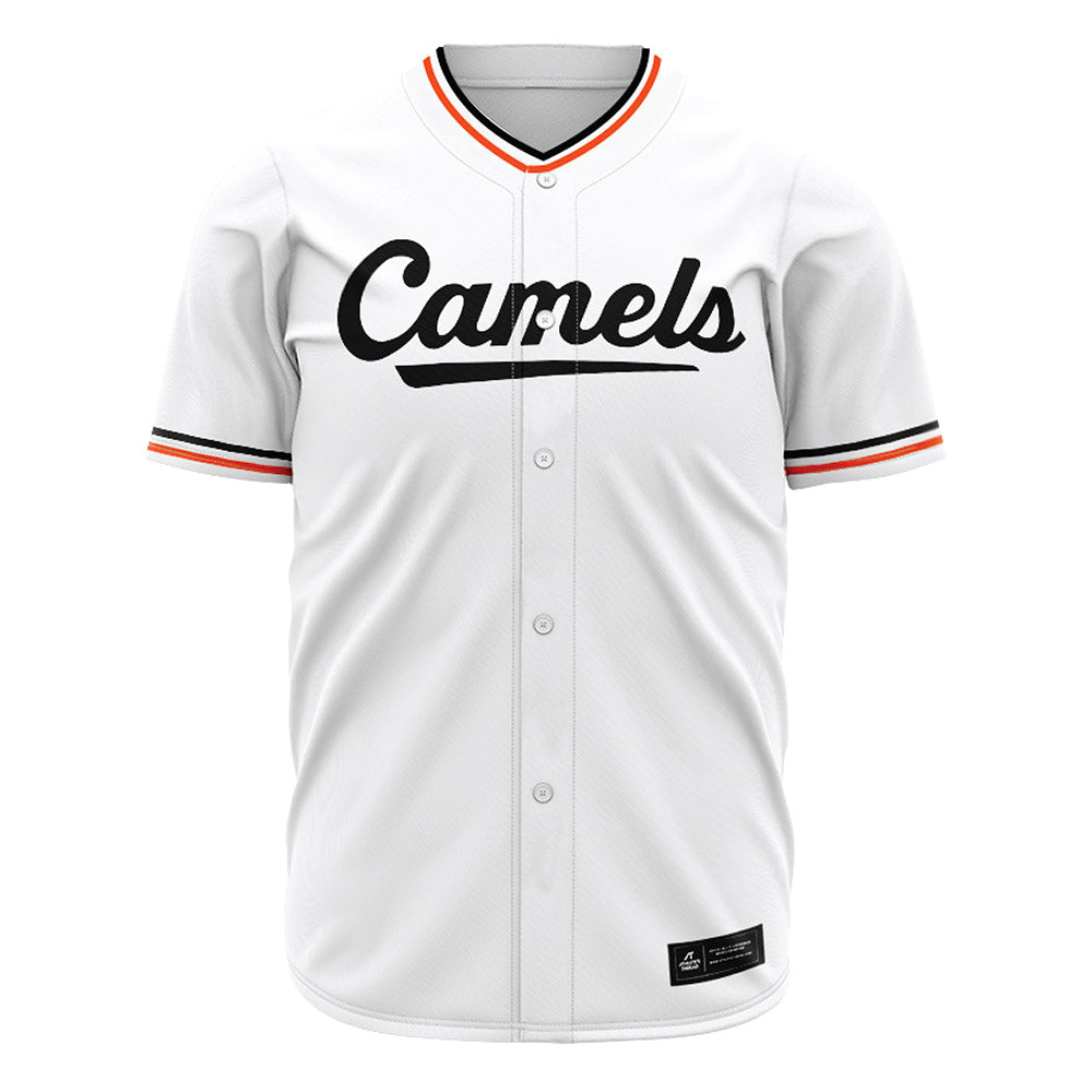 Campbell - NCAA Baseball : Houston Wills - White Jersey-0