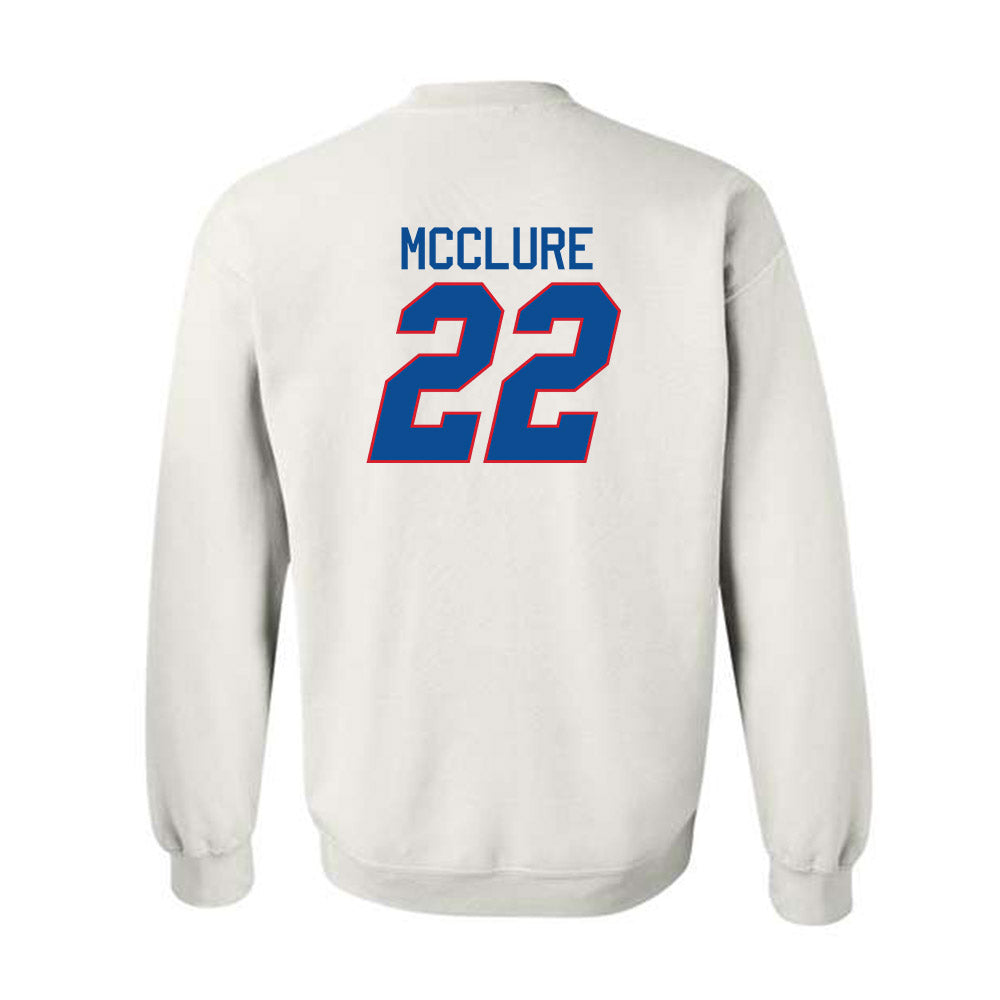 DePaul - NCAA Men's Basketball : Kruz McClure - Replica Shersey Crewneck Sweatshirt-1