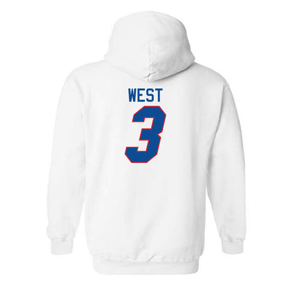 DePaul - NCAA Women's Basketball : Alayna West - Replica Shersey Hooded Sweatshirt-1