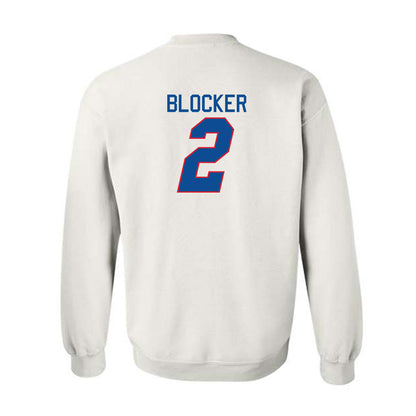 DePaul - NCAA Men's Basketball : Layden Blocker - Replica Shersey Crewneck Sweatshirt-1