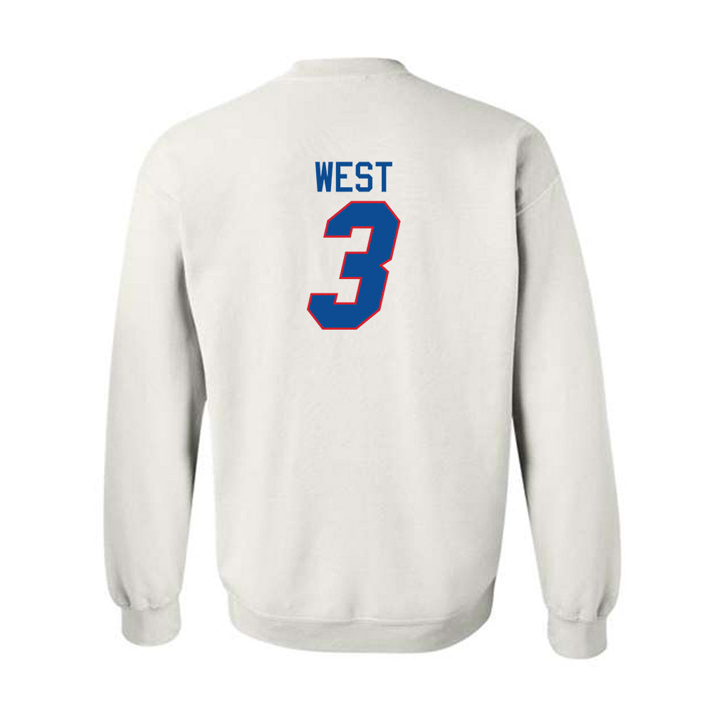 DePaul - NCAA Women's Basketball : Alayna West - Replica Shersey Crewneck Sweatshirt-1