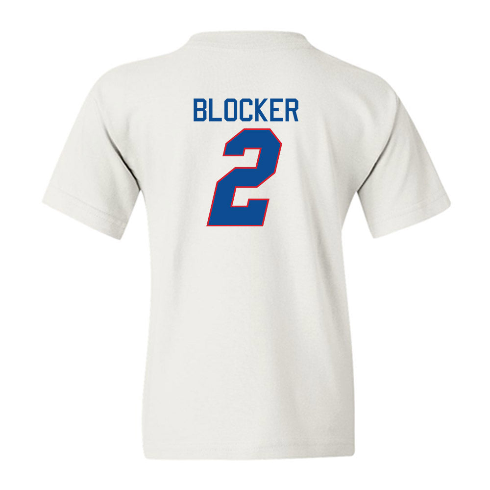 DePaul - NCAA Men's Basketball : Layden Blocker - Replica Shersey Youth T-Shirt-1