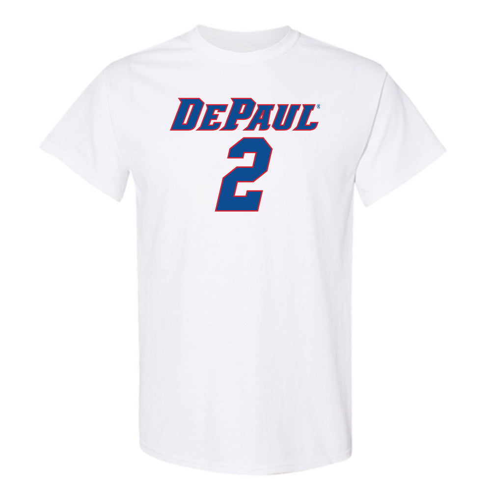 DePaul - NCAA Men's Basketball : Layden Blocker - Replica Shersey T-Shirt-0