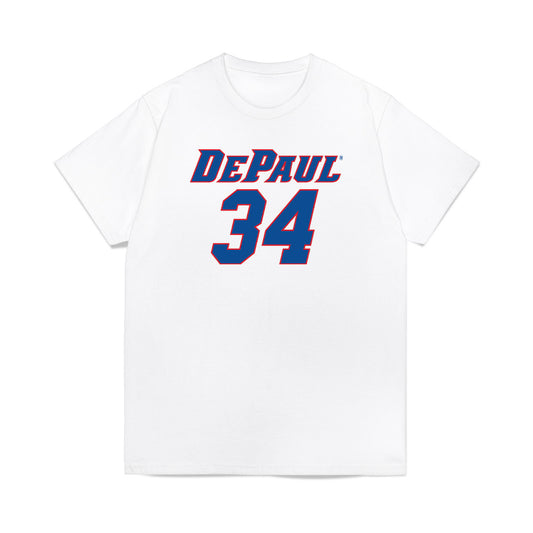 DePaul - NCAA Women's Basketball : Emily Bojan - Replica Shersey T-Shirt-0