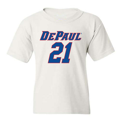 DePaul - NCAA Men's Basketball : Theo Pierre Justin - Replica Shersey Youth T-Shirt-0