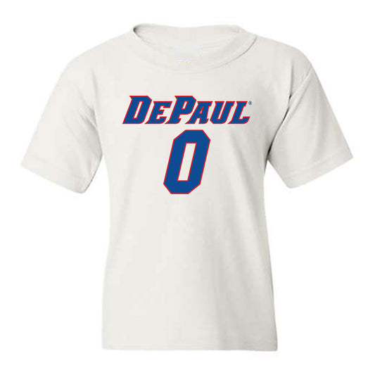 DePaul - NCAA Men's Basketball : Brandon Maclin - Replica Shersey Youth T-Shirt-0