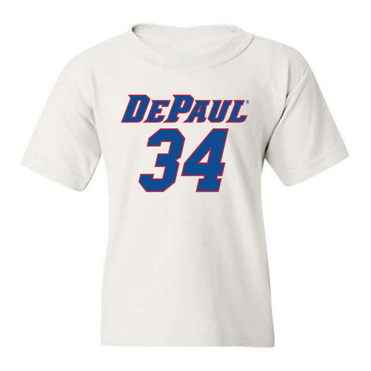 DePaul - NCAA Women's Basketball : Emily Bojan - Replica Shersey Youth T-Shirt-0