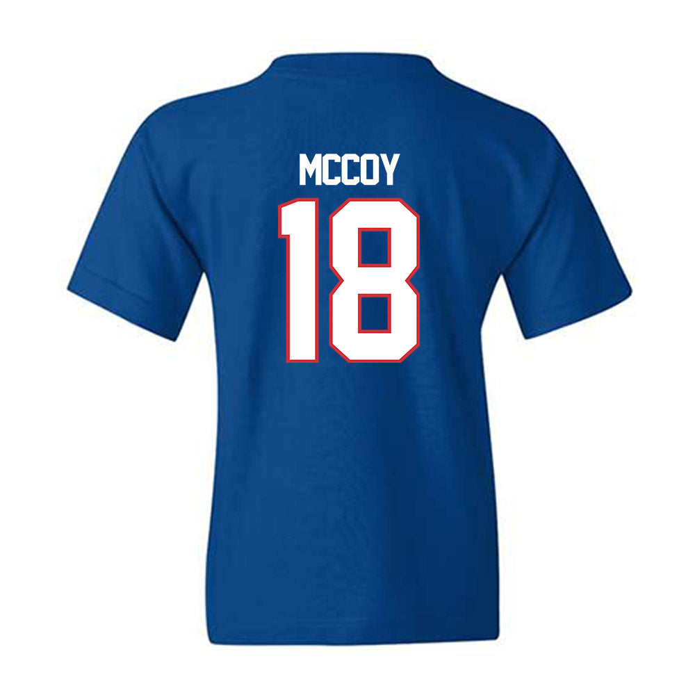 LA Tech - NCAA Baseball : Casey McCoy - Replica Shersey Youth T-Shirt-1