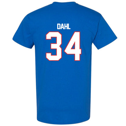 LA Tech - NCAA Baseball : Declan Dahl - Replica Shersey T-Shirt-1