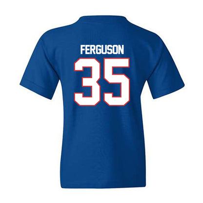 LA Tech - NCAA Baseball : Drew Ferguson - Replica Shersey Youth T-Shirt-1