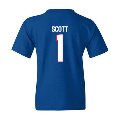 LA Tech - NCAA Baseball : Wesley Scott - Replica Shersey Youth T-Shirt-1
