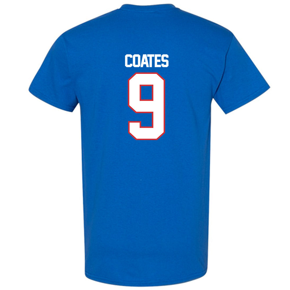 LA Tech - NCAA Baseball : Colton Coates - Replica Shersey T-Shirt-1