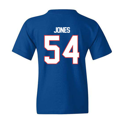 LA Tech - NCAA Baseball : Jackson Jones - Replica Shersey Youth T-Shirt-1