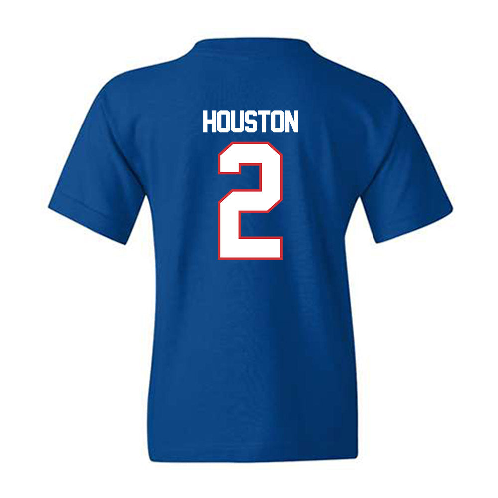 LA Tech - NCAA Baseball : Nathan Houston - Replica Shersey Youth T-Shirt-1