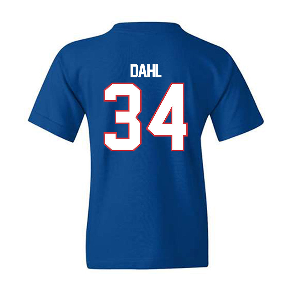 LA Tech - NCAA Baseball : Declan Dahl - Replica Shersey Youth T-Shirt-1