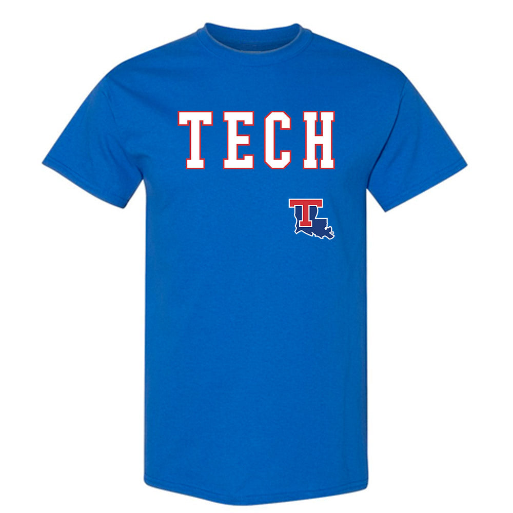 LA Tech - NCAA Baseball : Colton Coates - Replica Shersey T-Shirt-0
