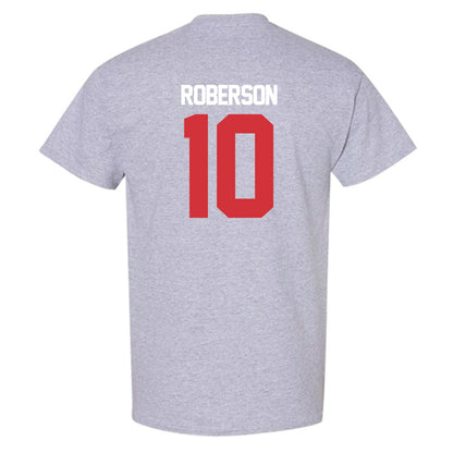 LA Tech - NCAA Baseball : Brooks Roberson - Replica Shersey T-Shirt-1