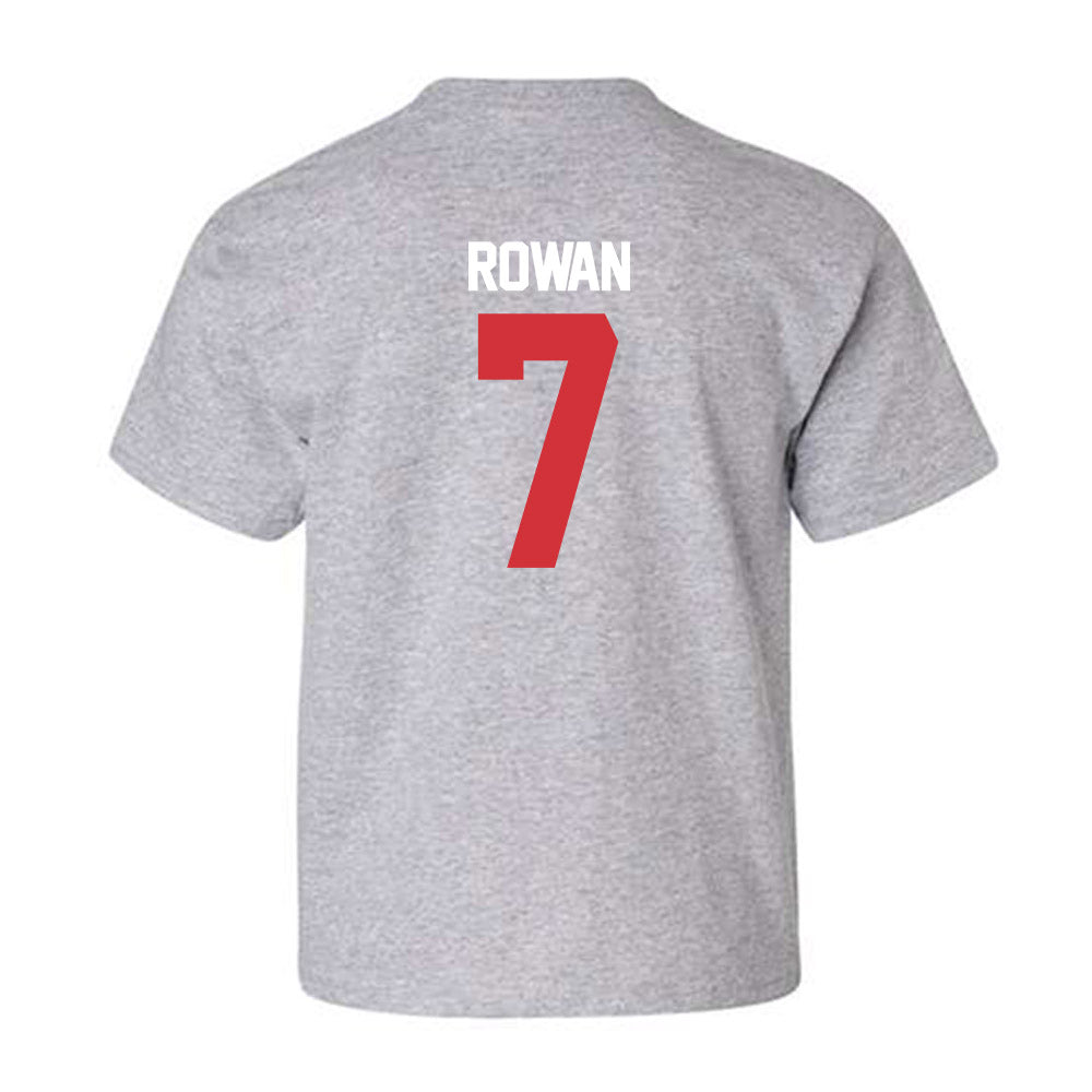 LA Tech - NCAA Baseball : Hudson Rowan - Replica Shersey Youth T-Shirt-1