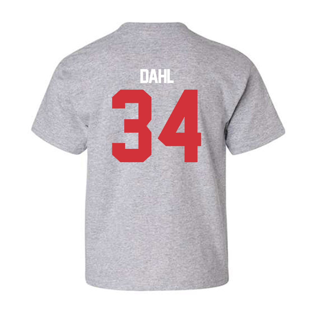 LA Tech - NCAA Baseball : Declan Dahl - Replica Shersey Youth T-Shirt-1