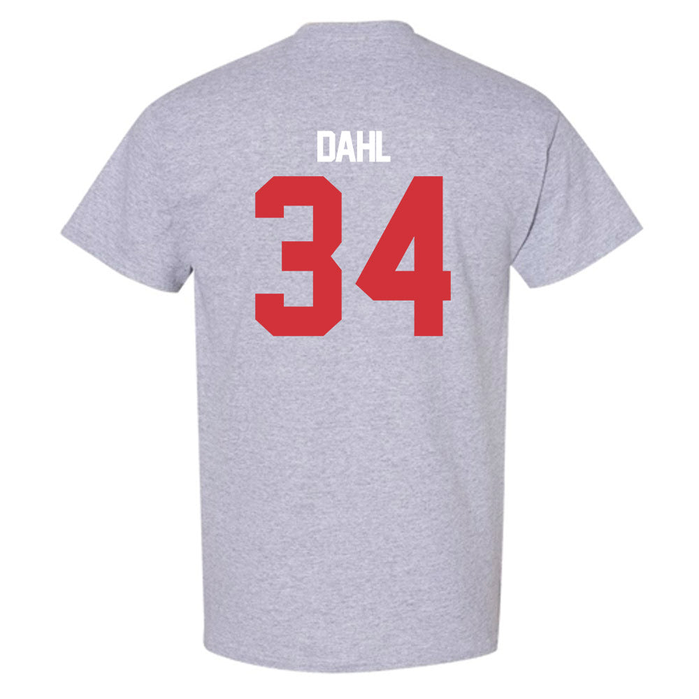 LA Tech - NCAA Baseball : Declan Dahl - Replica Shersey T-Shirt-1