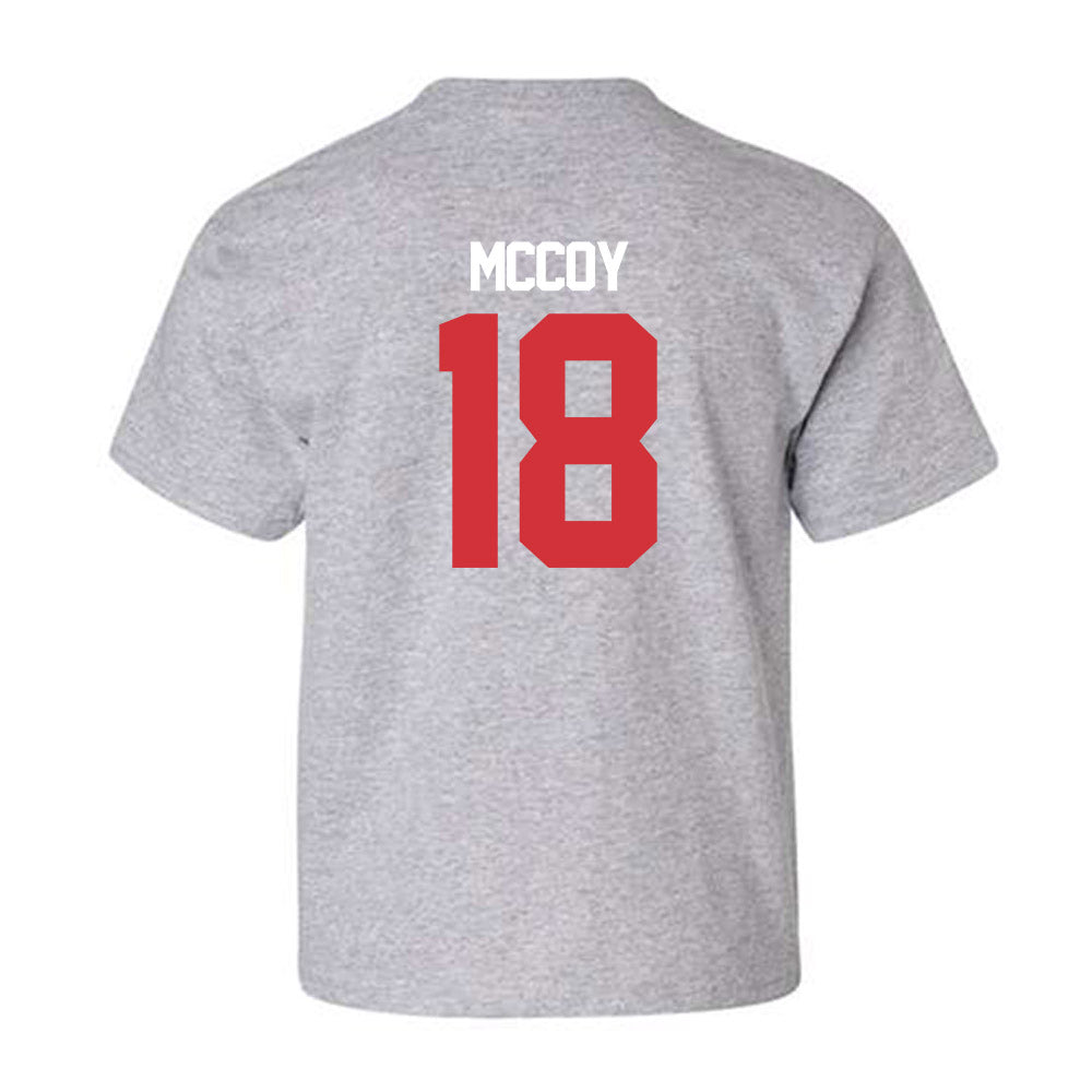LA Tech - NCAA Baseball : Casey McCoy - Replica Shersey Youth T-Shirt-1