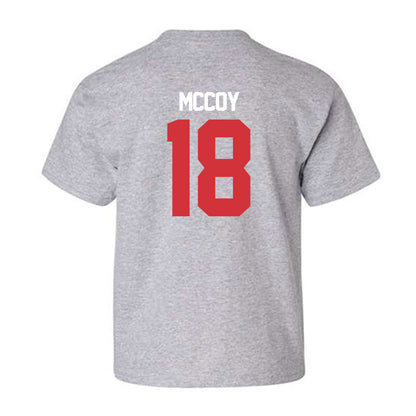 LA Tech - NCAA Baseball : Casey McCoy - Replica Shersey Youth T-Shirt-1