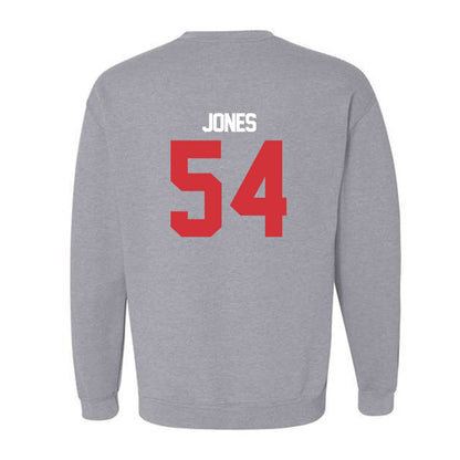 LA Tech - NCAA Baseball : Jackson Jones - Replica Shersey Crewneck Sweatshirt-1