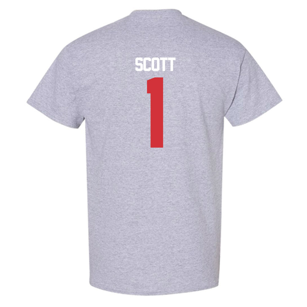 LA Tech - NCAA Baseball : Wesley Scott - Replica Shersey T-Shirt-1