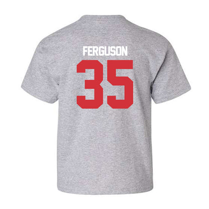 LA Tech - NCAA Baseball : Drew Ferguson - Replica Shersey Youth T-Shirt-1