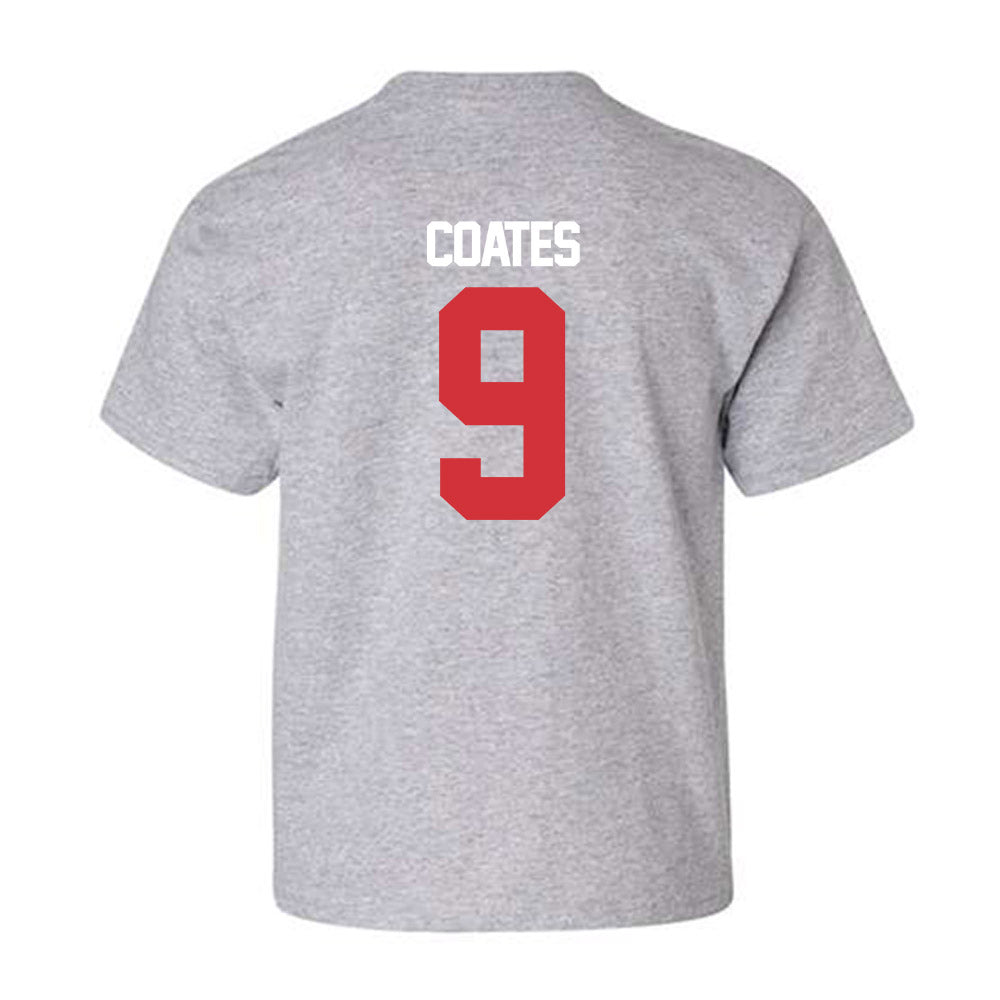 LA Tech - NCAA Baseball : Colton Coates - Replica Shersey Youth T-Shirt-1