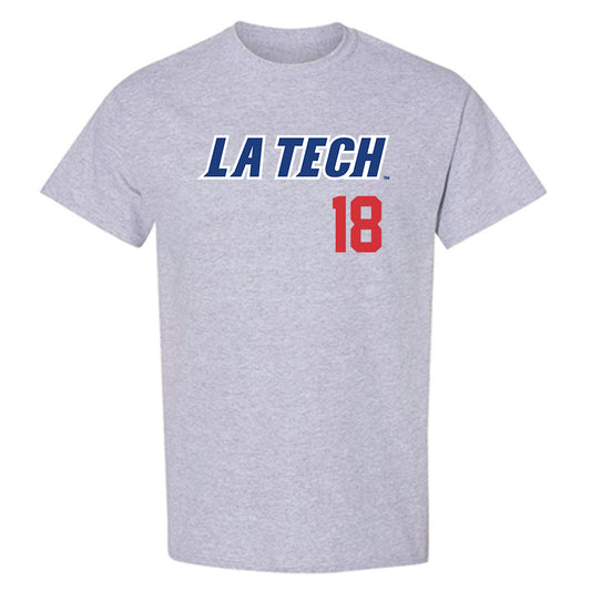 LA Tech - NCAA Baseball : Casey McCoy - Replica Shersey T-Shirt-0