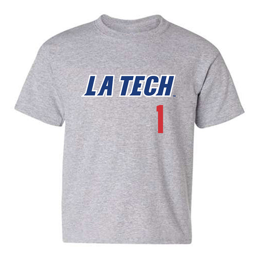 LA Tech - NCAA Baseball : Wesley Scott - Replica Shersey Youth T-Shirt-0