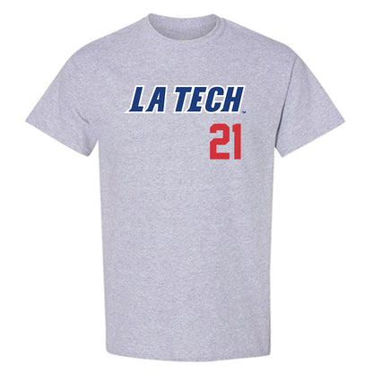 LA Tech - NCAA Baseball : Hudson Hartgrove - Replica Shersey T-Shirt-0